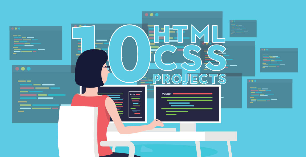 Top 10 Projects For Beginners To Practice HTML and CSS Skills